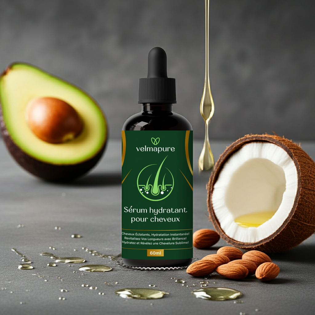 Sérum Hydratant Velmapure – Nutrition & Brillance Naturelle