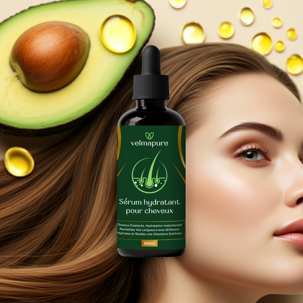 Sérum Hydratant Velmapure – Nutrition & Brillance Naturelle