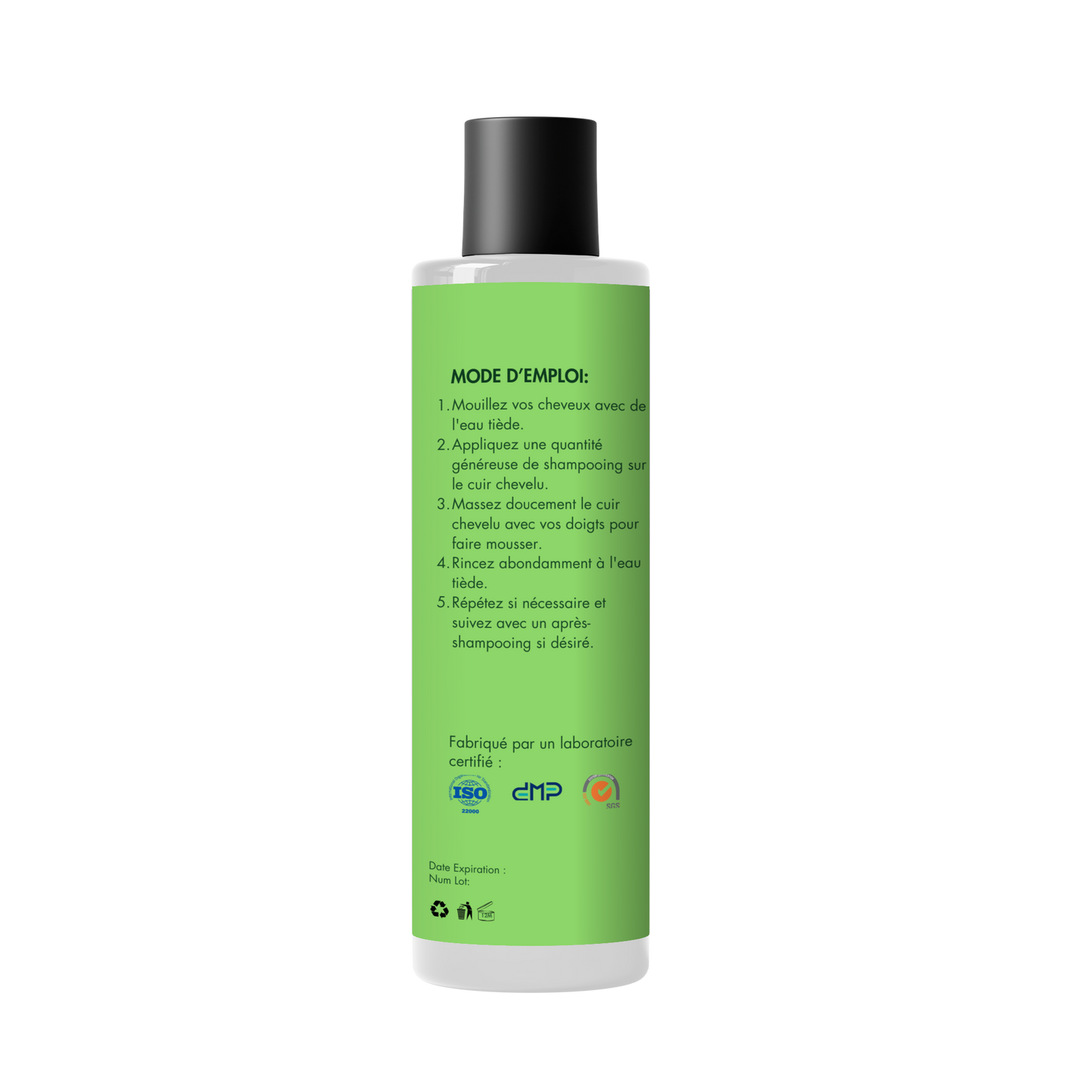 VelmaPure FortiShampoo – Shampooing Naturel Anti-Chute & Croissance des Cheveux