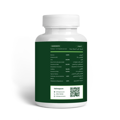Biotine VelmaPure – Complément pour Cheveux, Peau & Ongles