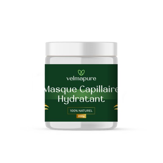 Masque Hydratant Naturel pour Cheveux – Douceur et Brillance Instantanées | VelmaPure