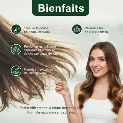 VelmaPure FortiShampoo – Shampooing Naturel Anti-Chute & Croissance des Cheveux