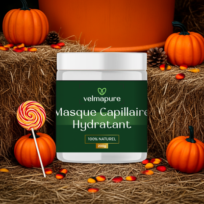 Masque Hydratant Naturel pour Cheveux – Douceur et Brillance Instantanées | VelmaPure